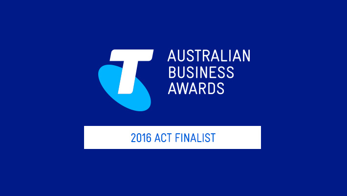 Telstra Business Awards finalist for Small Business of the Year